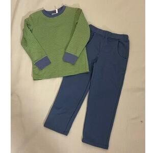 Ishtex Striped boys pant‎ set NWT size 5